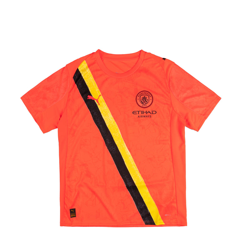 Puma x KidSuper Studios Manchester City FC Jersey Replica - XL / Neon Sun / Puma Black
