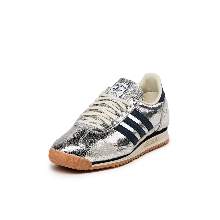 Adidas SL 72 OG W - 38 2/3 / Silver Metallic / Collegiate Navy / Off White - 5