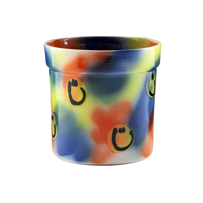 Frizbee Ceramics Planter
