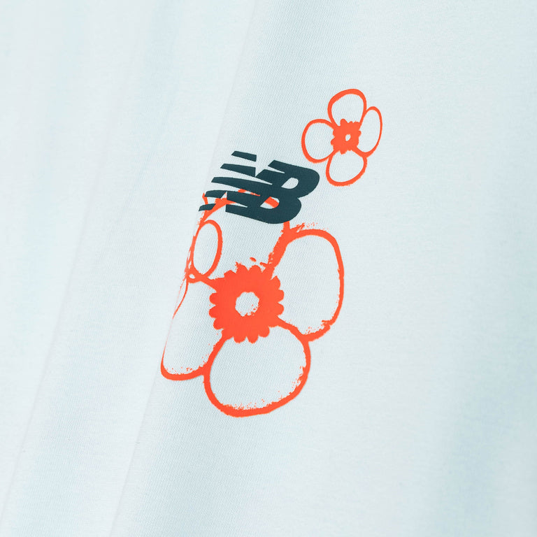 New Balance LA City Run T-Shirt - L / Glint Blue - 4