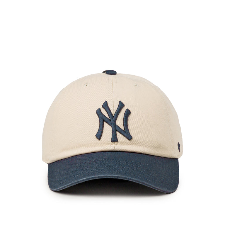 47 MLB New York Yankees Two Tone *Clean Up* Cap w/ No Loop Label
