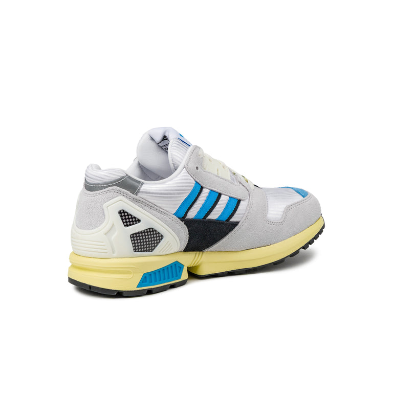 Adidas ZX 8000 *Made in Germany* - 38 / Footwear White / Lucid Aquamarine /Powder Yellow - 8