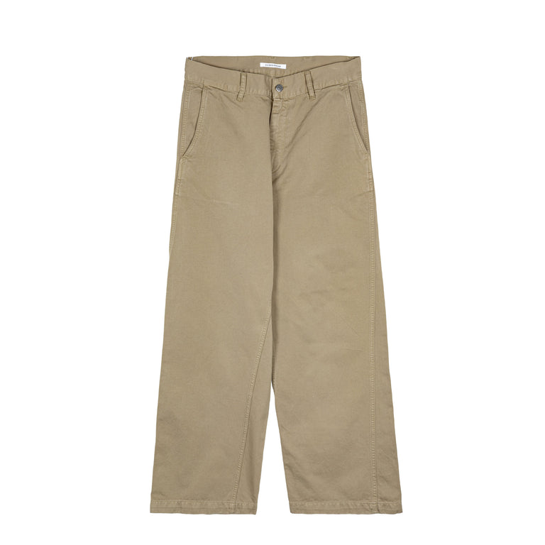 Sunflower Wide Twist Chino - 32 / Khaki
