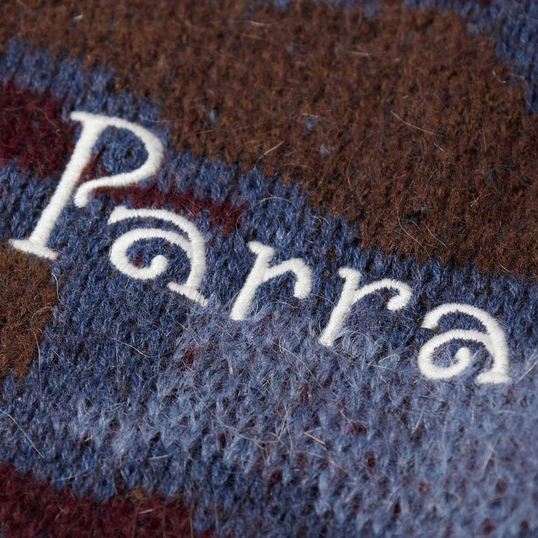 By Parra Repeat FTP Booster Knitted Pullover - L / Blue - 4