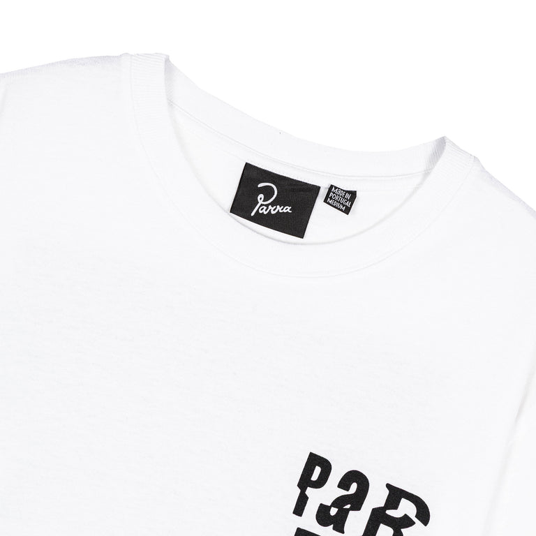 By Parra Why Are You Here T-Shirt - S / White - 3