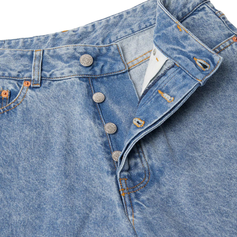 By Parra Washed Up Jeans - S / Washed Blue - 5