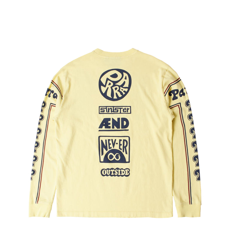 By Parra Never Sinister Long Sleeve T-Shirt - L / Yellow - 2