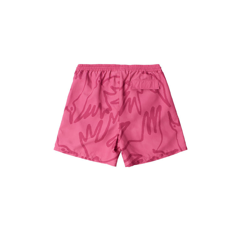 By Parra Birds Fly Free Swim Shorts - S / Purple / Pink - 2