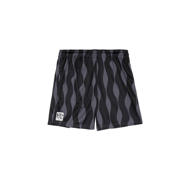By Parra Waved Mesh Shorts - XL / Black - 1