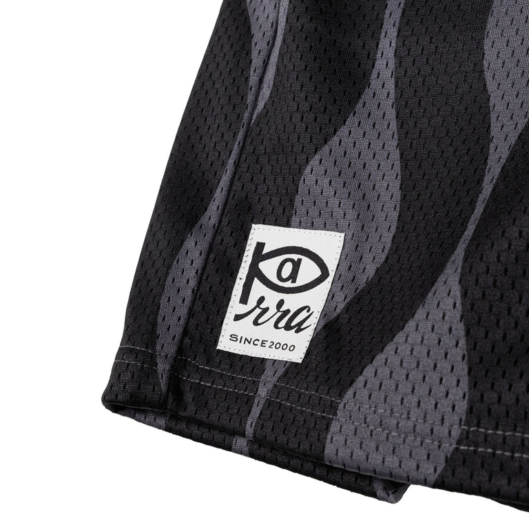 By Parra Waved Mesh Shorts - XL / Black - 4