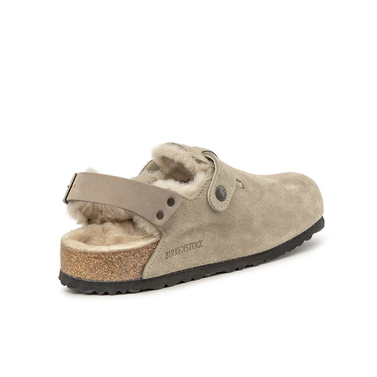 Birkenstock Tokio Shearling - 44 / Taupe - 3