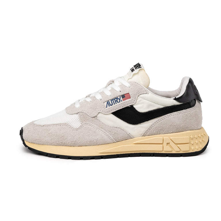 Autry Reelwind Low *Suede / Net* - 41 / White / Black
