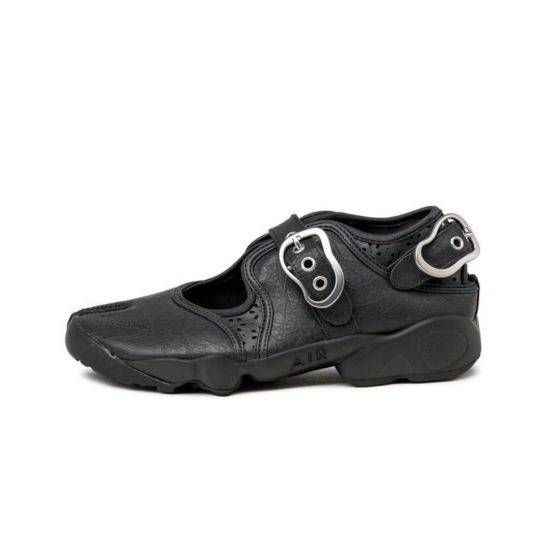Nike Wmns Air Rift Leather - 36.5 / Anthracite / Anthracite / Metallic Silver
