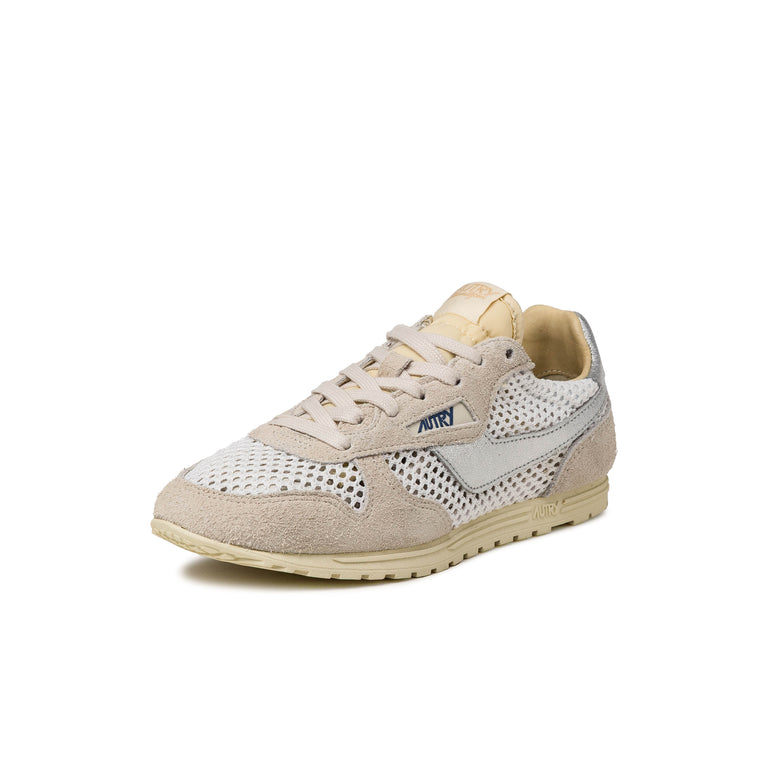 Autry Windspin W *Knit / Suede* - 37 / White / Silver / Sand - 4