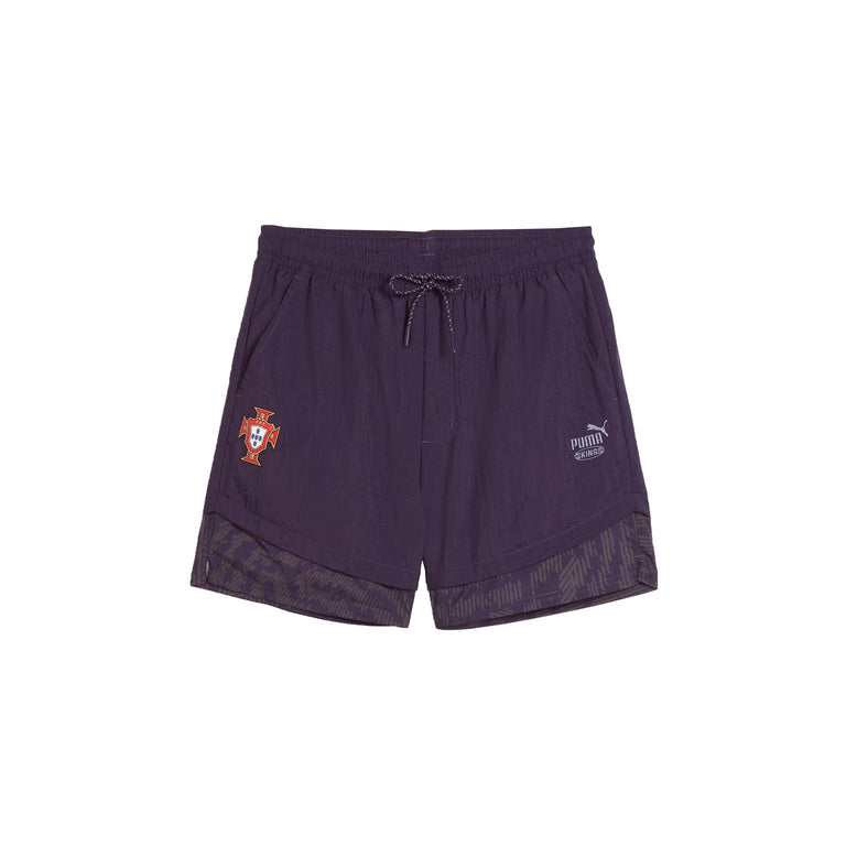 Puma x FPF x Salehe Bembury Portugal King Relaxed Shorts - S / Deep Plum - 1