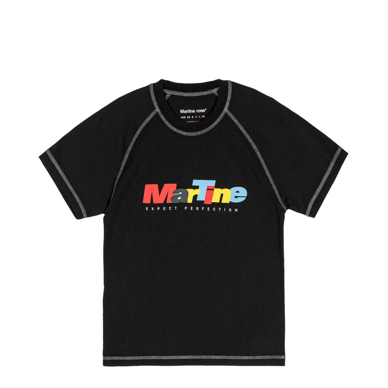 Martine Rose Raglan Shrunken T-Shirt - L / Black
