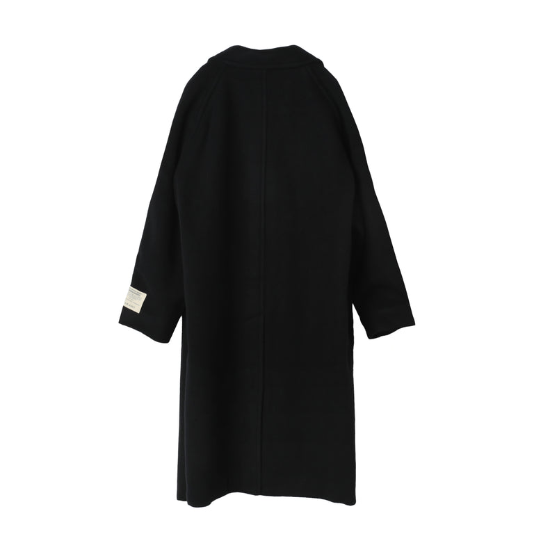 Farah Japan Long Chester Coat - XL / Black - 2