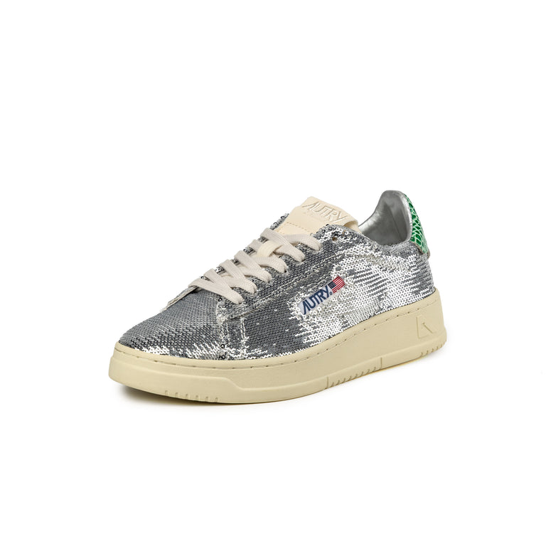 Autry Dallas Low W *Sparkling* - 39 / Silver / Green - 2