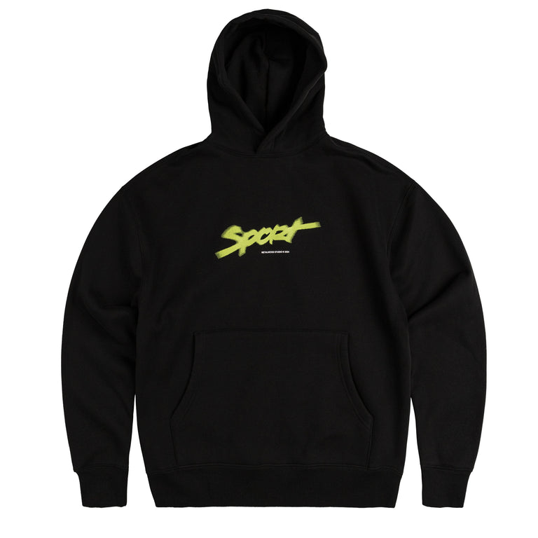 Metalwood Sport Hooded Sweatshirt - S / Black
