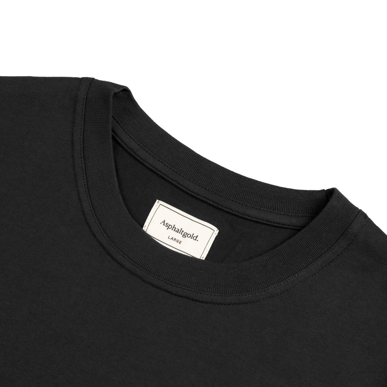 Asphaltgold Essential Cotton T-Shirt - XS / Black - 2