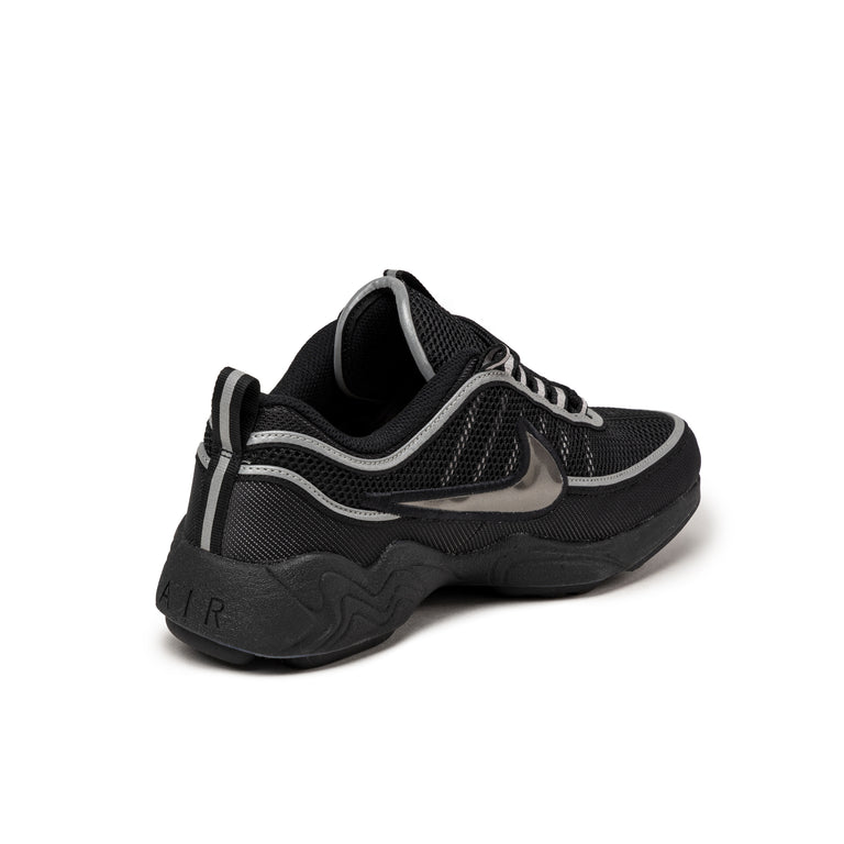Nike Air Zoom Spiridon SP - 38.5 / Black / Black / Metallic Silver / Sport Red - 3