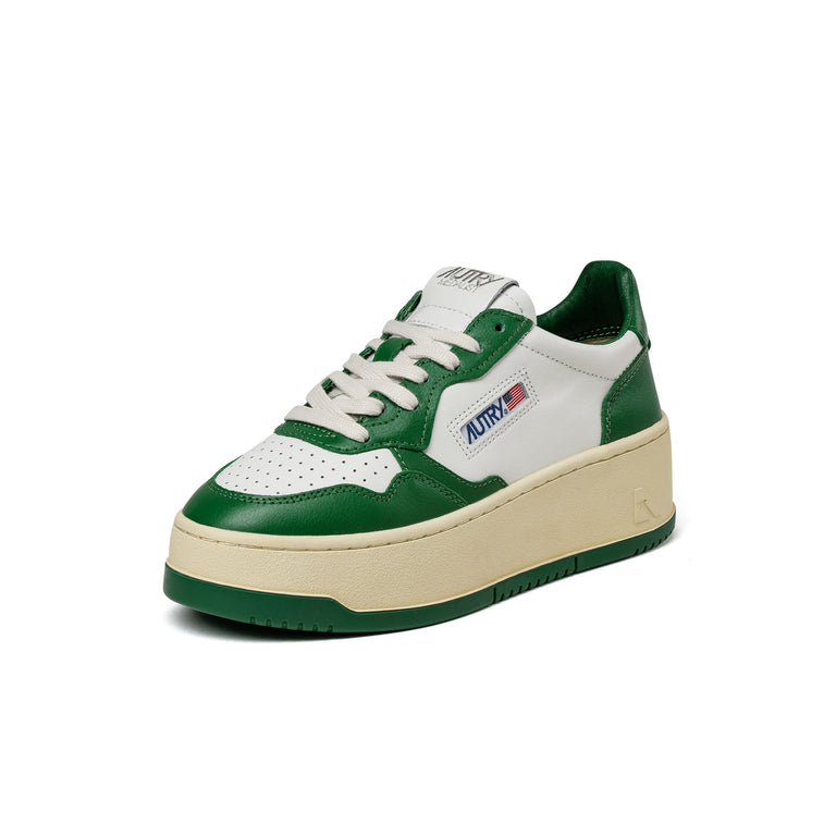 Autry Medalist Platform W - 40 / White / Green - 2