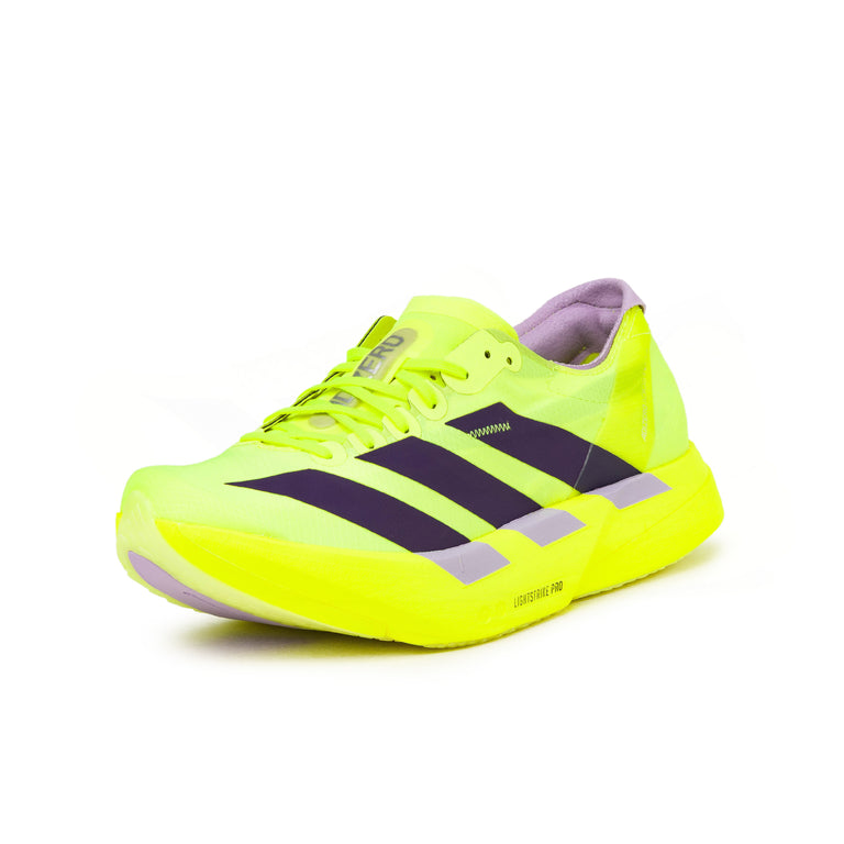 Adidas Adizero Adios Pro 4 - 40 / Solar Yellow / Aurora Plum / Powder Plum - 2