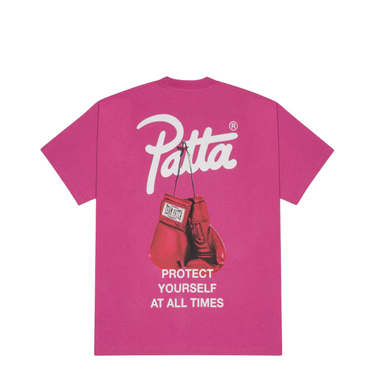 Patta Protect Yourself T-Shirt - S / Ibis Rose
