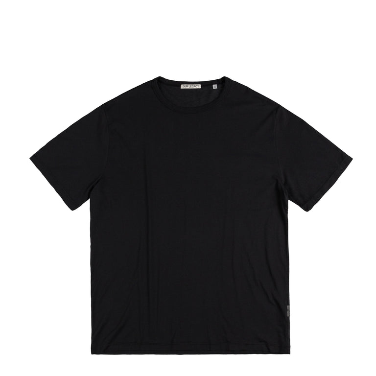 Our Legacy New Box T-Shirt - 52 / Black Clean Jersey - 1