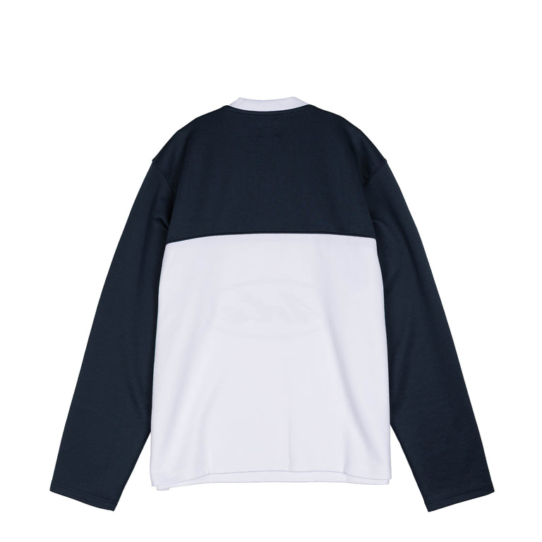 Arte Antwerp Circle Logo Longsleeve - M / White / Navy - 2