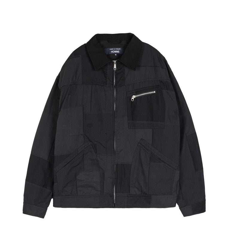 Comme des Garcons Homme Patchwork Field Jacket - M / Navy
