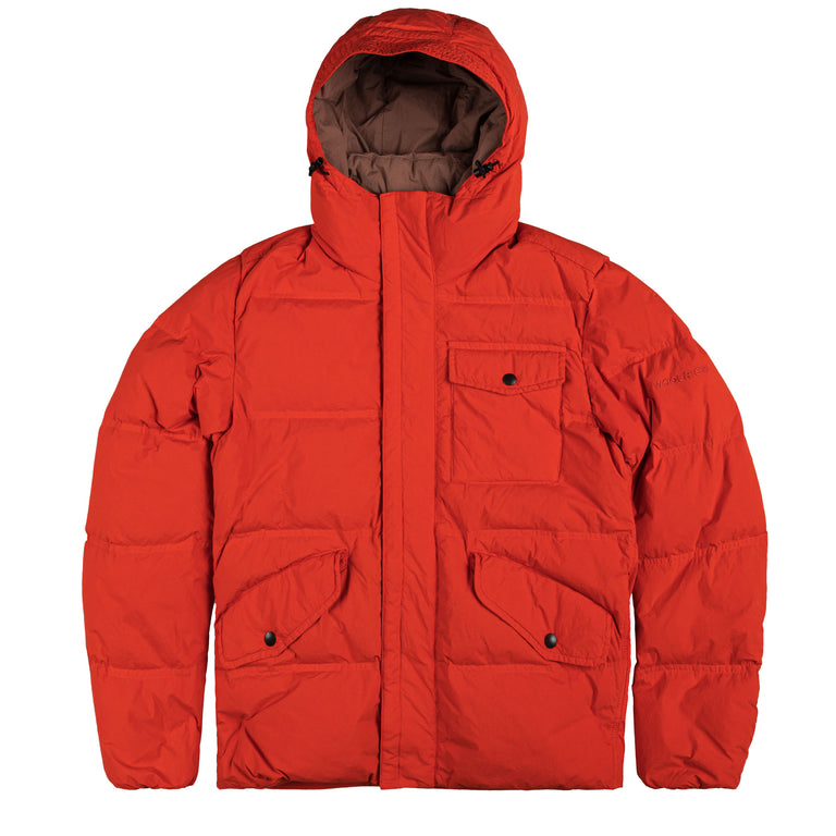 Woolrich Garment Dyed Puffer Jacket - L / Poinciana - 1