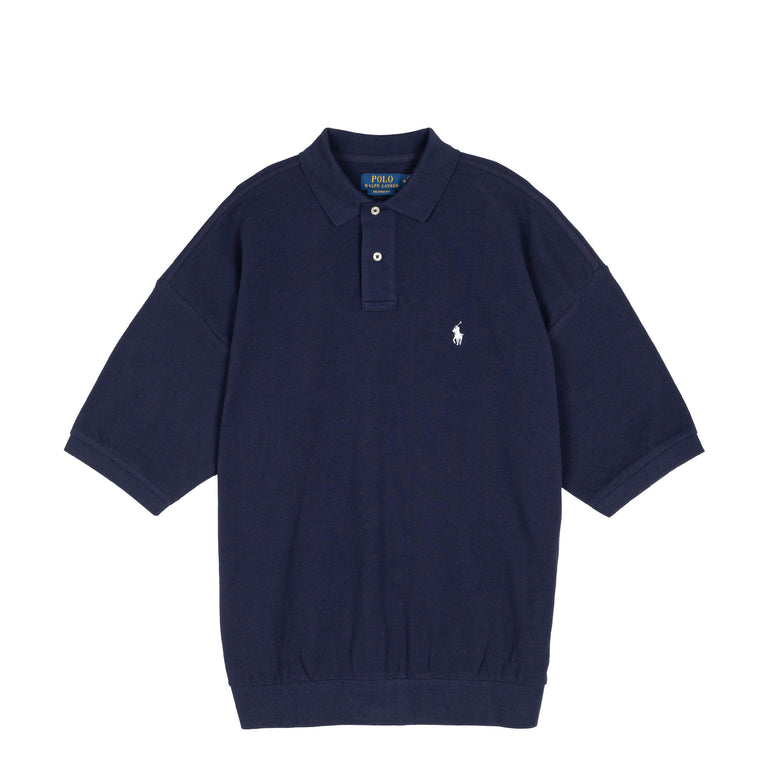 Polo Ralph Lauren Mesh Polo Shirt - L / Newport Navy - 1