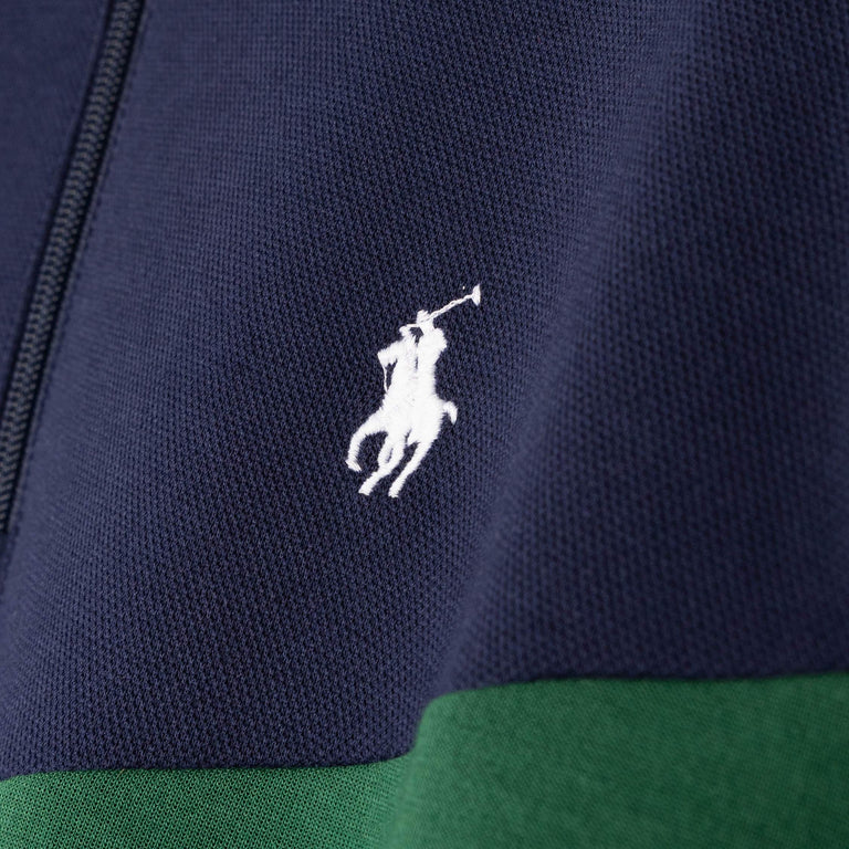Polo Ralph Lauren Double-Knit Quarter-Zip Sweatshirt - S / White - 3