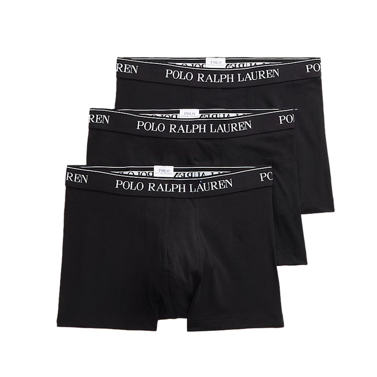 Polo Ralph Lauren Stretch Cotton Trunk 3-Pack - XXL / Black - 1