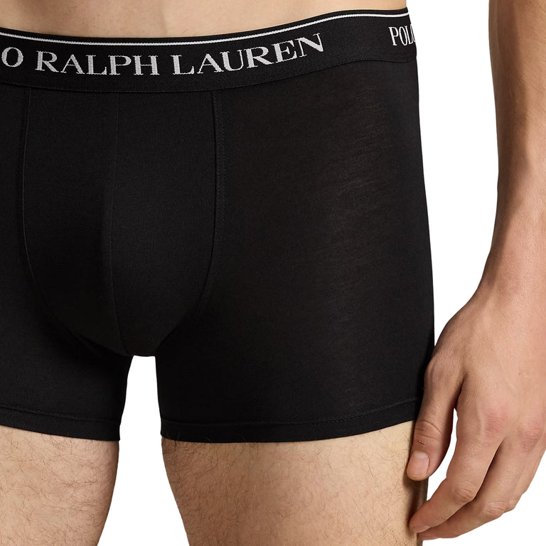 Polo Ralph Lauren Stretch Cotton Trunk 3-Pack - XXL / Black - 2
