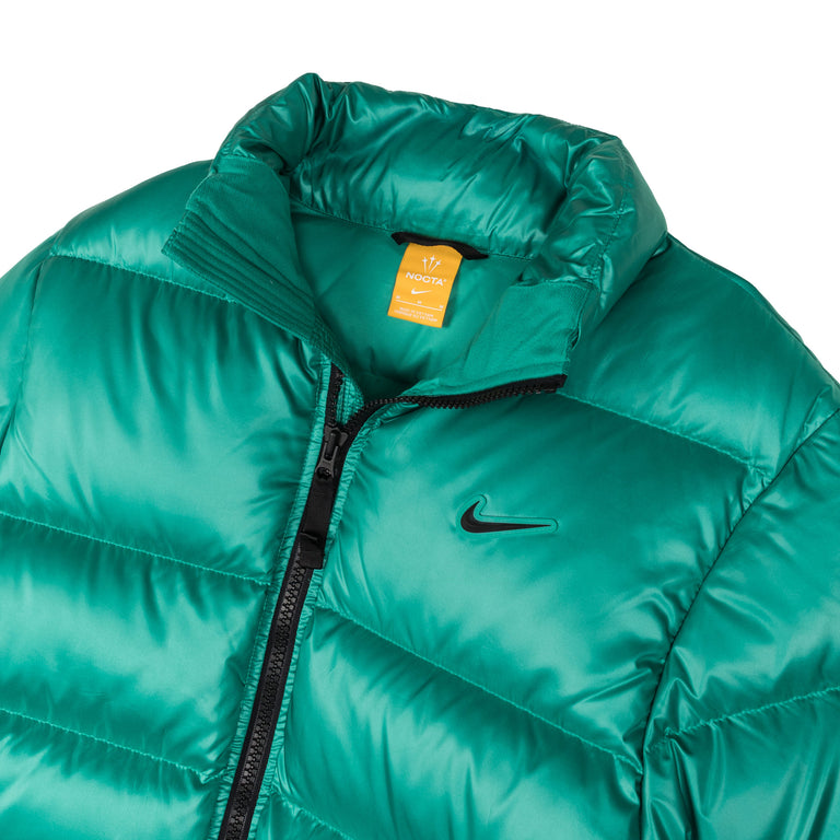 Nike x Nocta Sunset Puffer Jacket - XS / Neptune Green / Black - 3