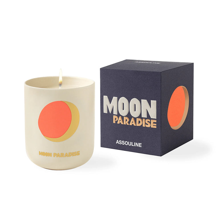 Assouline Moon Paradise - Travel From Home Candle - 1