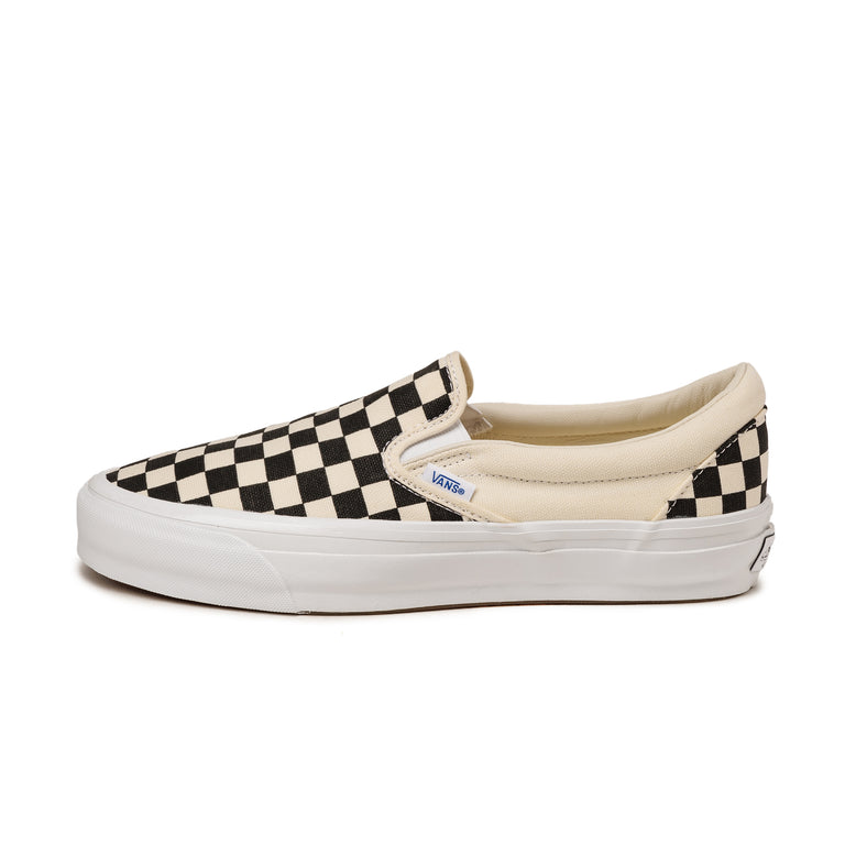 Vans Premium Slip-On 98 LX - 47 / Checkerboard / Black / Off White
