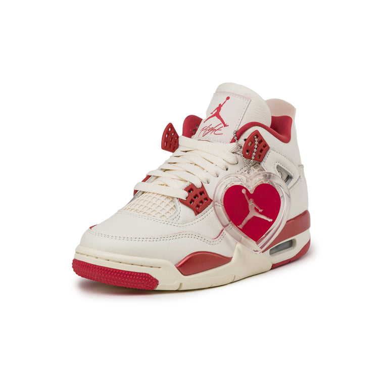 Nike Wmns Air Jordan 4 Retro *Valentine's Day* - 36 / Pale Ivory / Sierra Red / Tough Red - 6