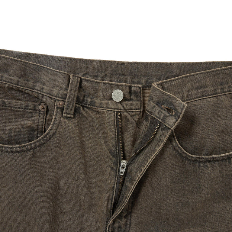 thisisneverthat Regular Jeans - XS / Brown - 3