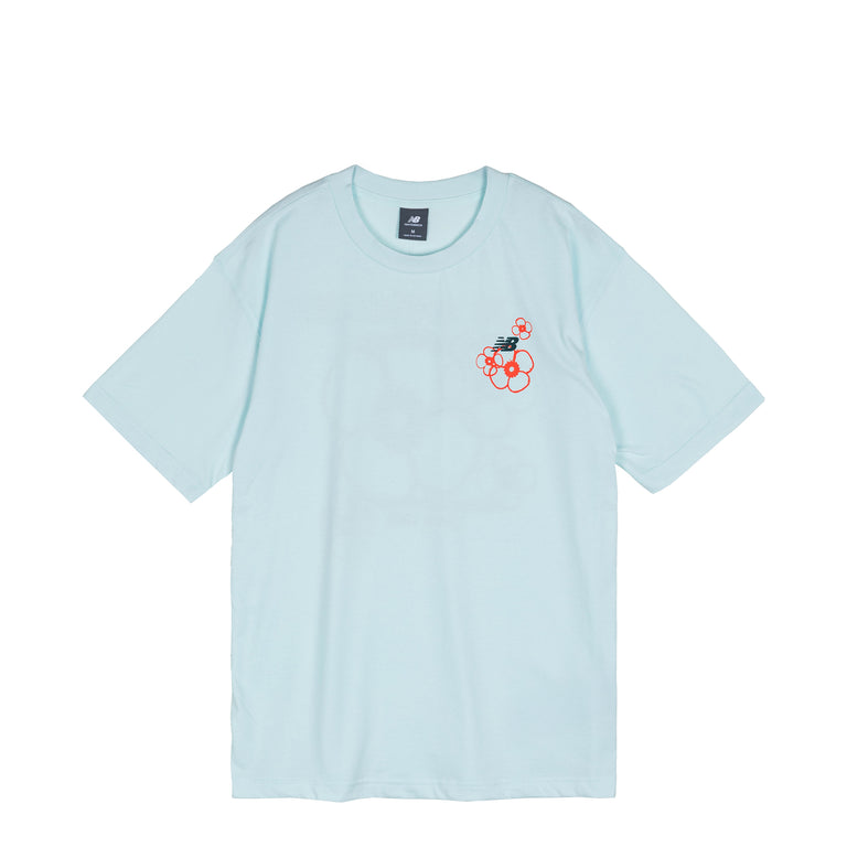 New Balance LA City Run T-Shirt - L / Glint Blue - 2