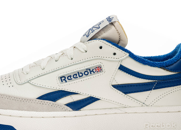 Reebok Club C Revenge Vintage - 36 / Chalk / Collegiate Royal / Excellent Red - 5