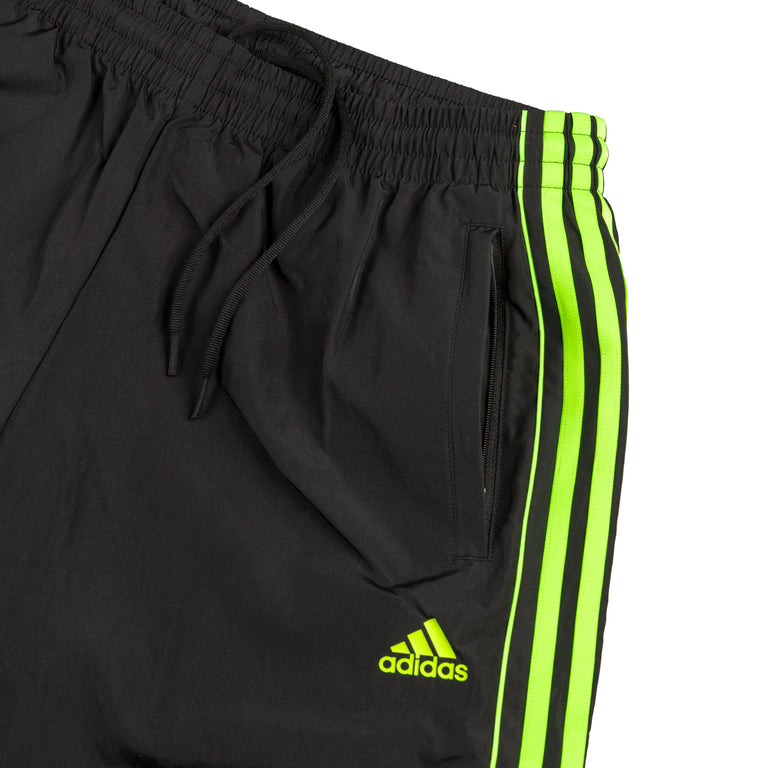 Adidas Wmns Teamgeist Adicolor Oversized Woven Track Pant - XL / Black / Signal Green - 3