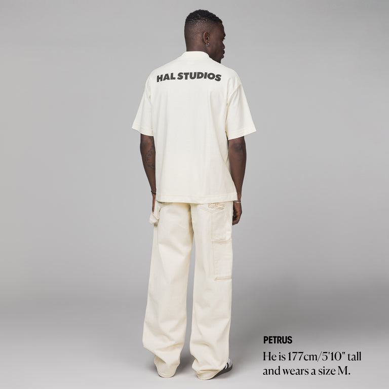 HAL Studios Inside Out Uniform T-Shirt - L / Off White - 2