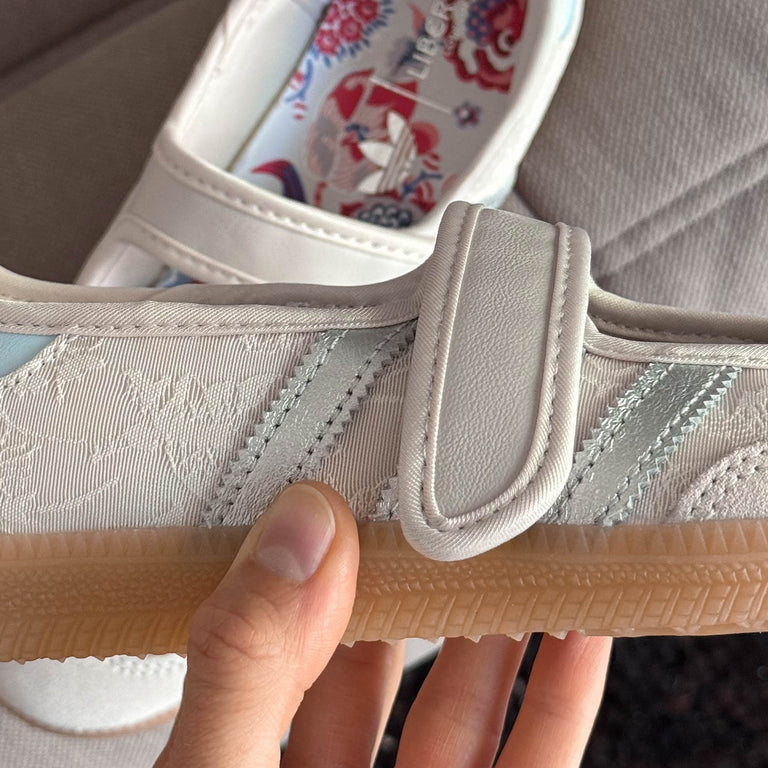 Adidas x Liberty London Samba Jane W onfeet