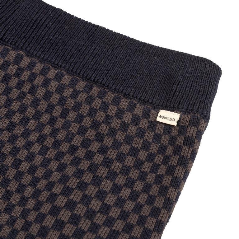 Asphaltgold Knitted Shorts - XXL / Blue/ Grey - 3