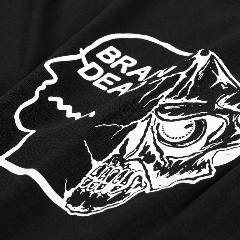 Brain Dead Skull Mech Long Sleeve - S / Black - 4