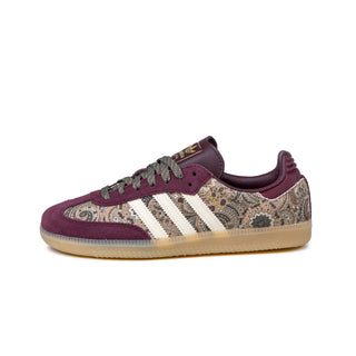 Adidas x Liberty London Samba OG W - 36 / Maroon / Warm Vanilla / Olive Strata