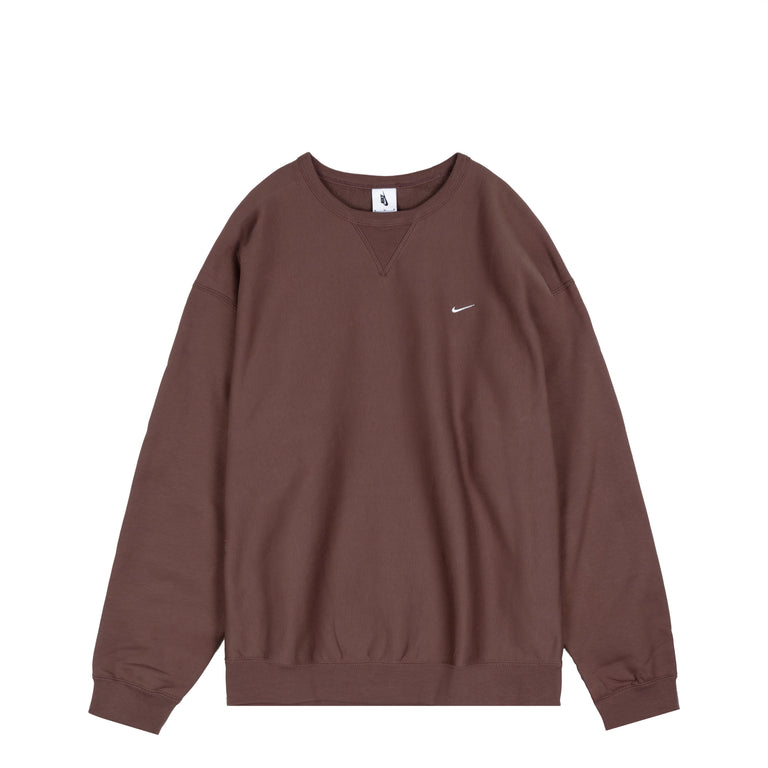 Nike Solo Swoosh Fleece Crewneck - XXL / Tattoo / White
